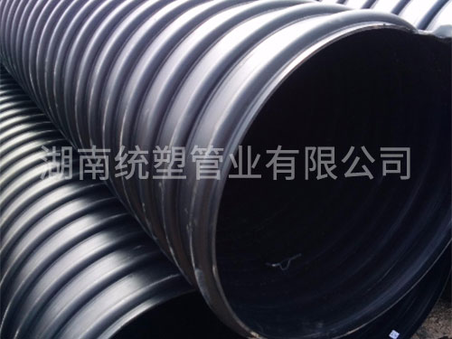 钢带增强PE螺旋波纹管4